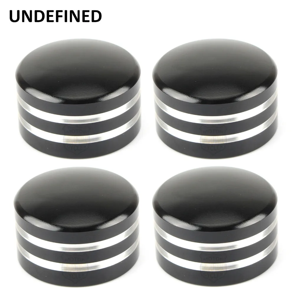 Buy Motorcycles Accessories 4pcs Black Spark Plug Head