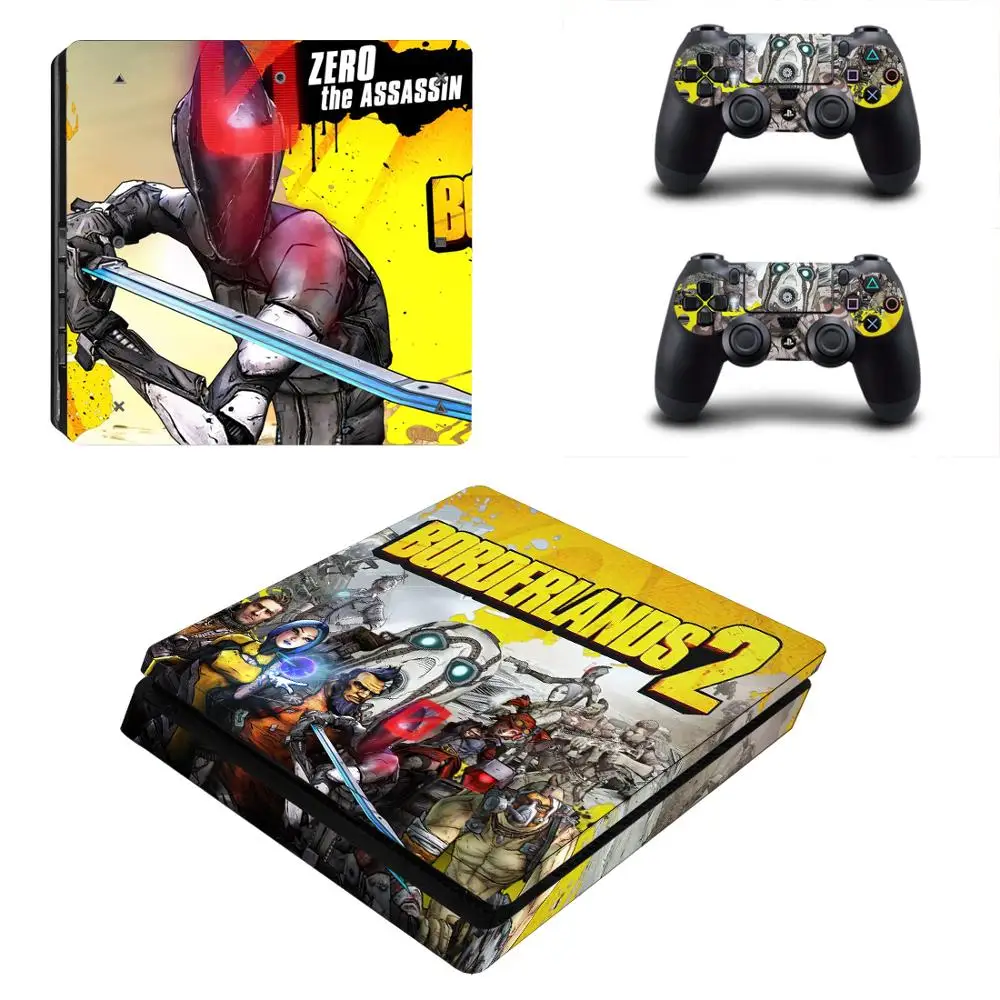 Игра Borderlands 3 PS4 тонкая кожа Виниловая наклейка, стикер для Dualshock Playstation 4 консоль и контроллер PS4 тонкая кожа Стикеры s