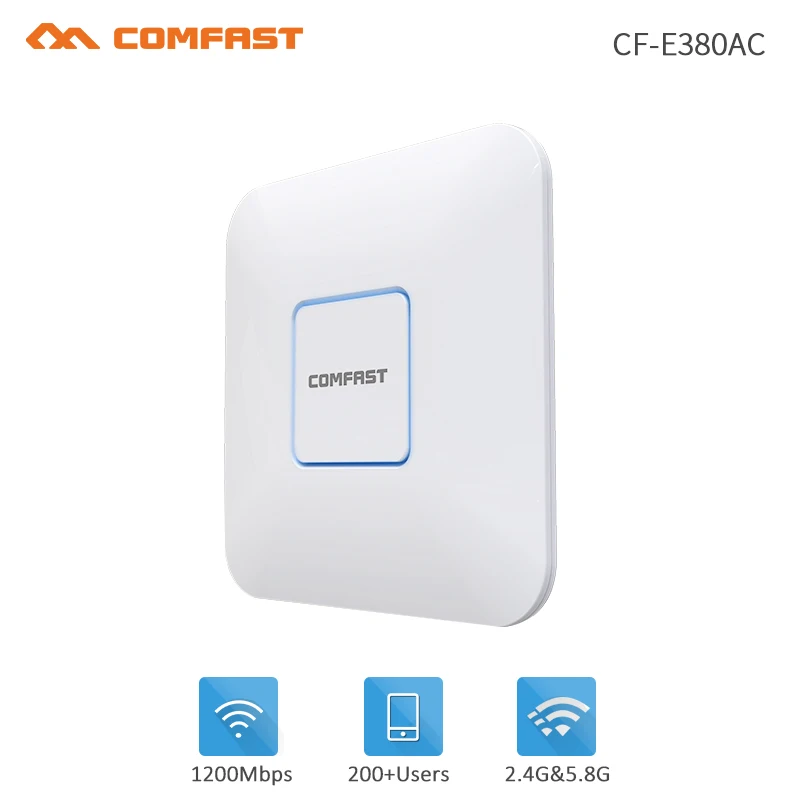 

COMFAST Wireless Ap 1750Mbps Ceiling AP 802.11b/g/n/ac 5.8Ghz Wifi router Indoor AP for big area wifi coverage Access Point AP