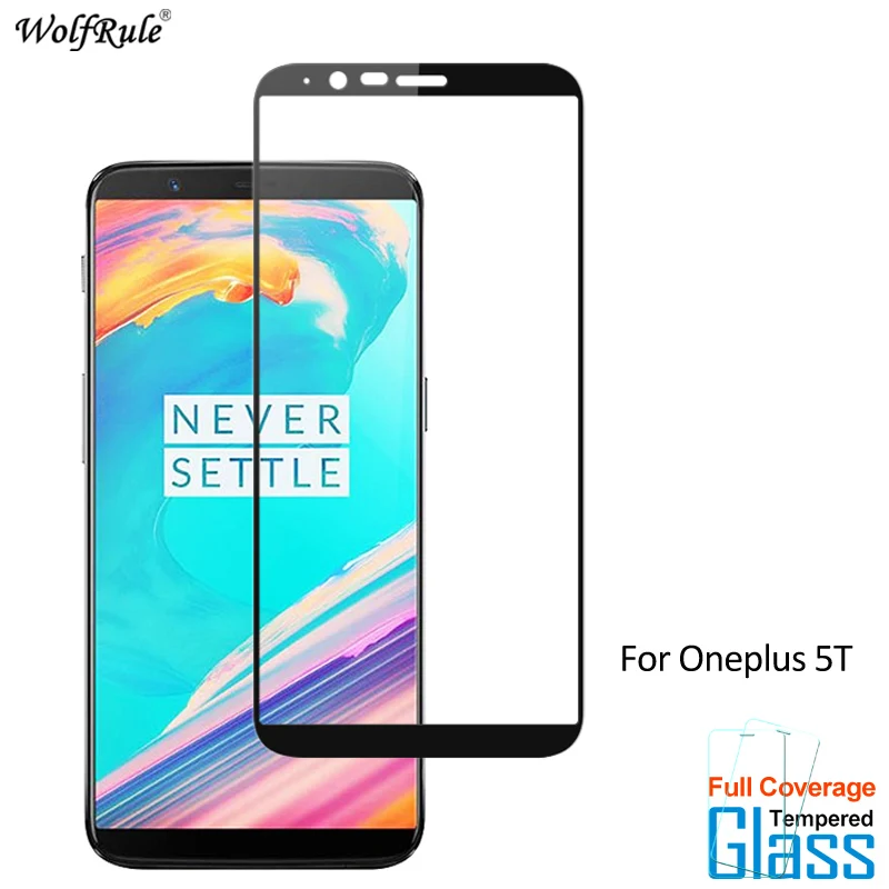 

WolfRule For Glass Oneplus 5T Screen Protector For One plus 5T Tempered Glass For Oneplus 5T Glass Full Protective Phone Film