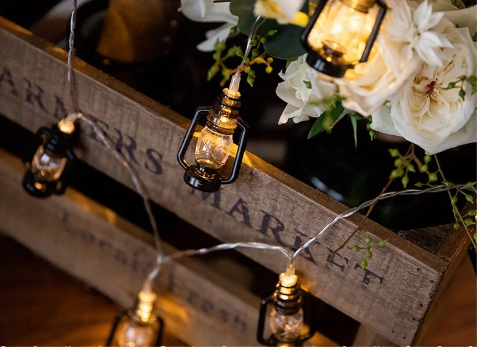 Retro Lantern Led String Lights