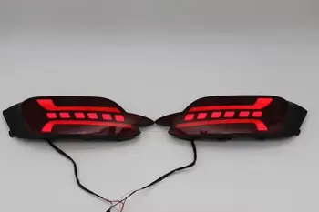 

Multi-functions LED Reflector Lamp Rear Fog Lamp Rear Bumper Light Brake Light Auto Bulb For Honda Civic 2016 2017