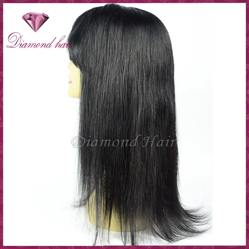 Straight lace front wig05