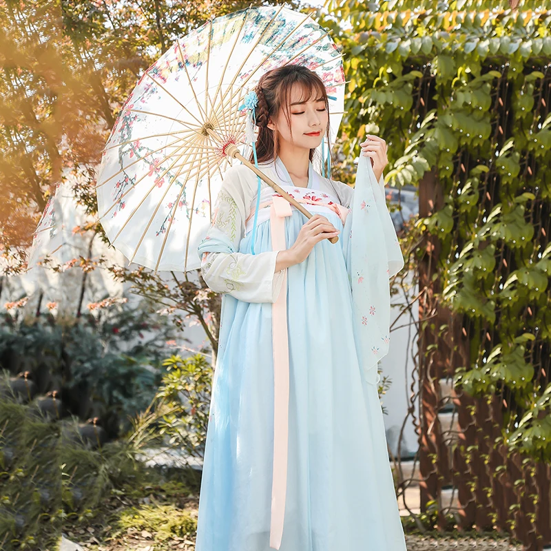 Китайский Hanfu костюм для восточных танцев, традиционная Женская одежда династии Тан, Мужская древняя народная одежда, женское сценическое платье DC1132