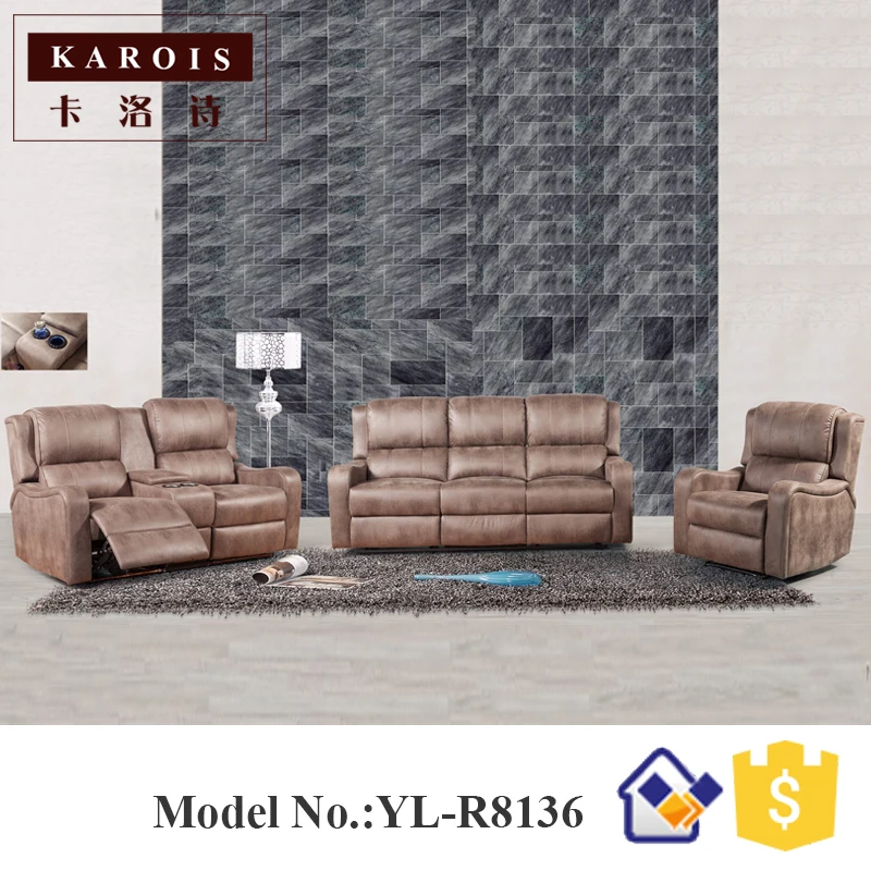 Best modern electric recliner sofa italian leather sofa set 3 2 1 seat