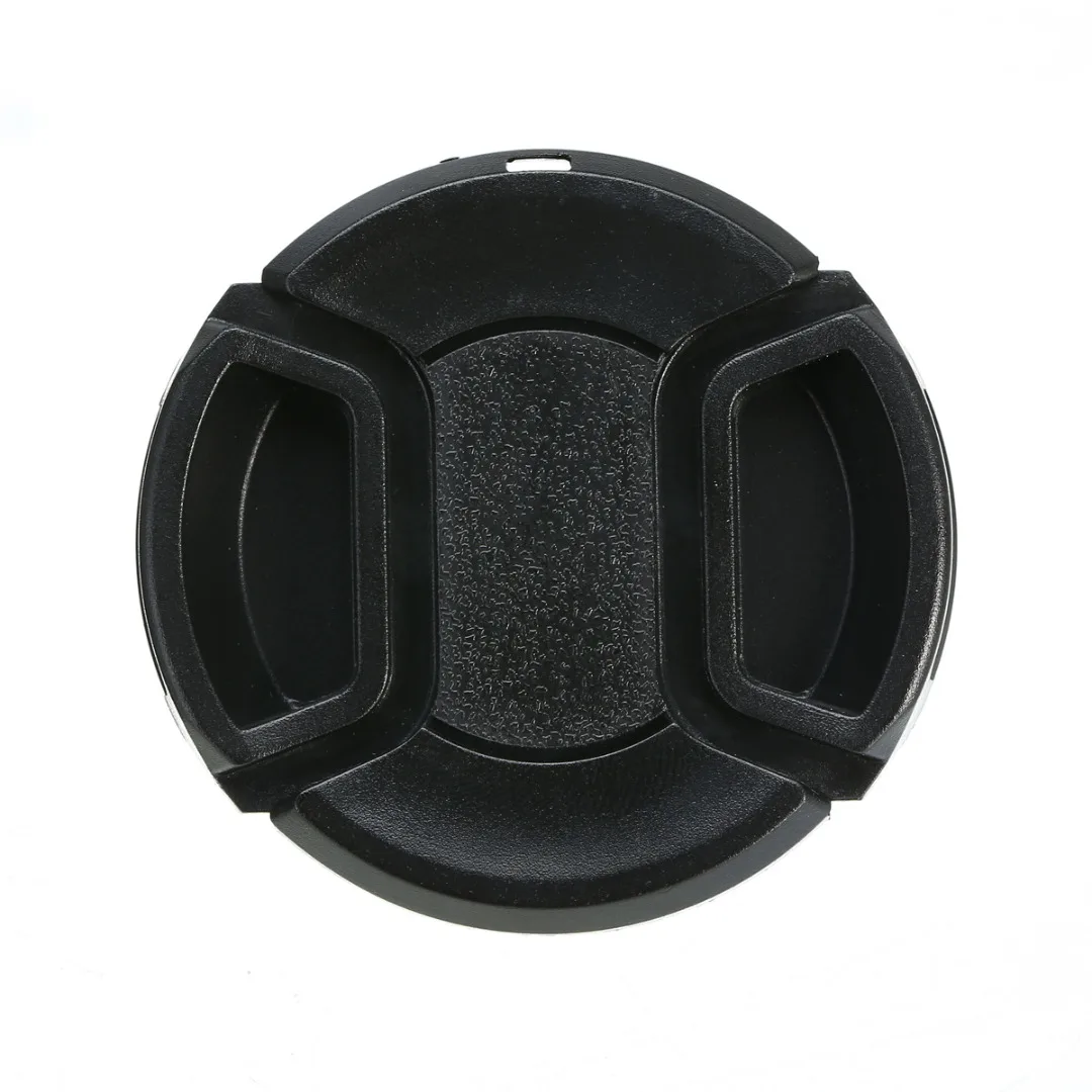 1pc 52mm Snap-On Lens Hood Cap Universal Replacement Cameras Lens Caps Protection Cover With Anti-lost Rope Mayitr