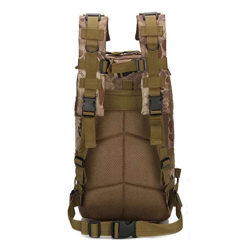 25л маленькая армейская тактическая сумка для любителей спорта на открытом воздухе, альпинистская сумка, водонепроницаемый камуфляжный рюкзак 3P A5100