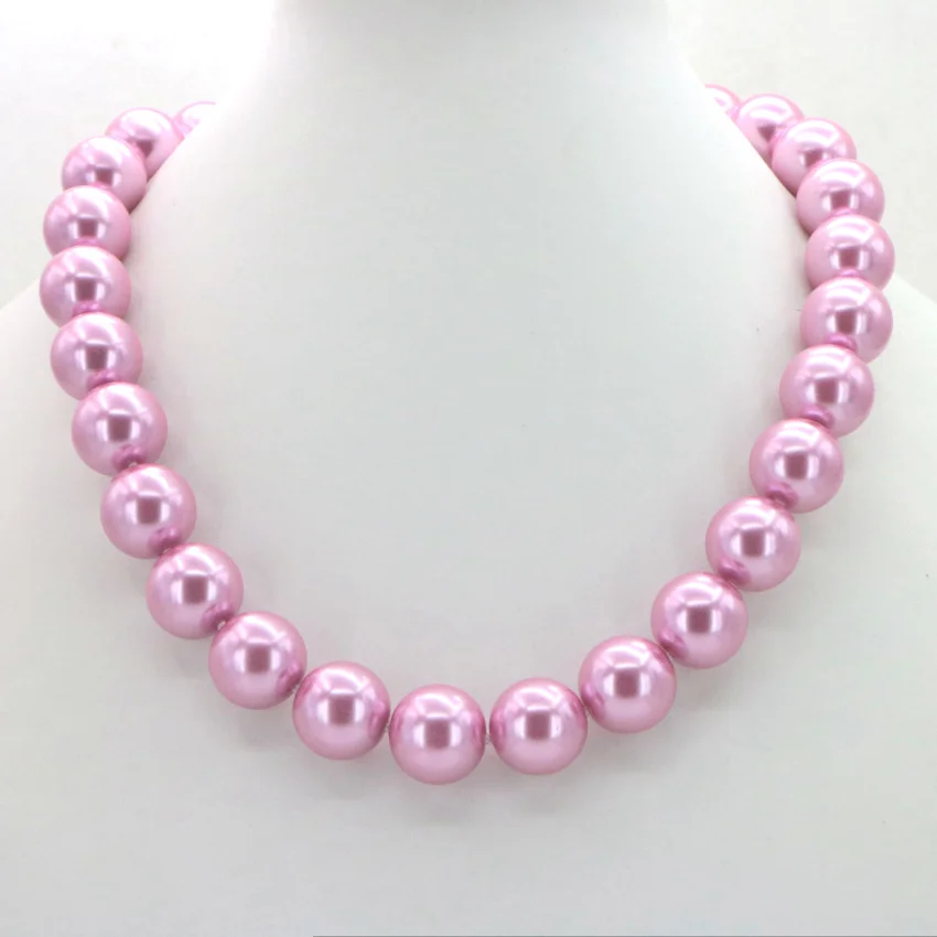 Shell Pearl Necklace  (6)
