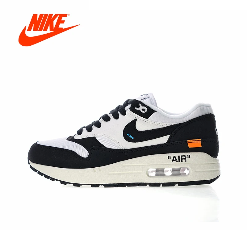 

2018 Original New Arrival Authentic OFF white x Nike Air Max 1 Women's Running Outdoor Jogging Breathable gym Shoes AJ9986-109