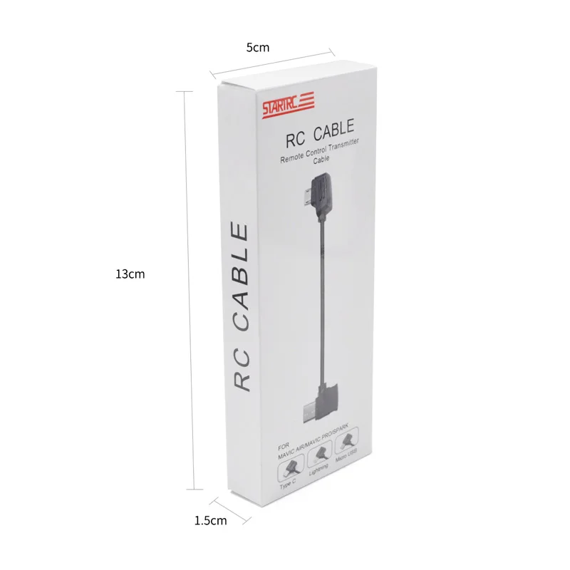 Micro-USB-Fit-IOS-Type-c-OTG-Data-Cable-Line-10cm-30cm-6For-DJI-Mavic-2