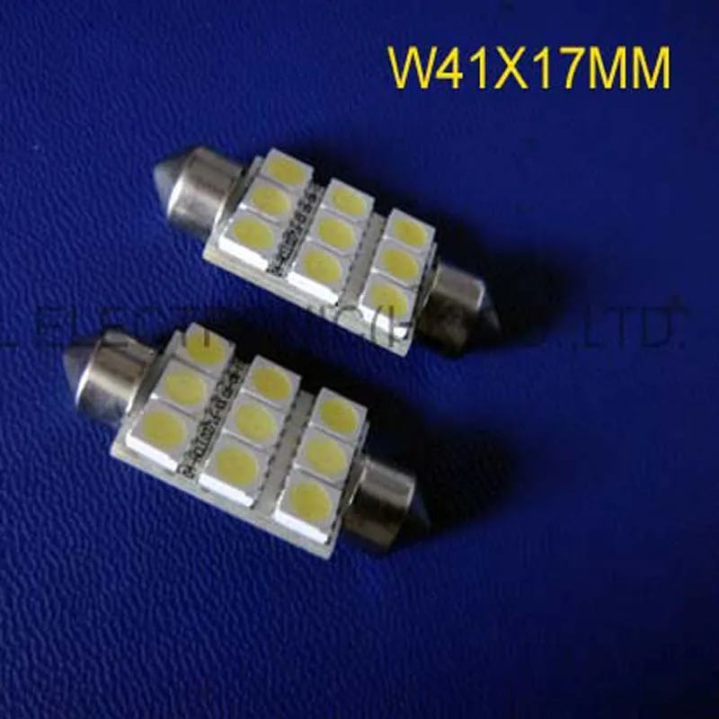 High Quality 41mm Festoon AC/DC12V LED Car Dome Reading Lights Auto Interior Lamps Super Bright Bulbs free shipping 5pcs/lot