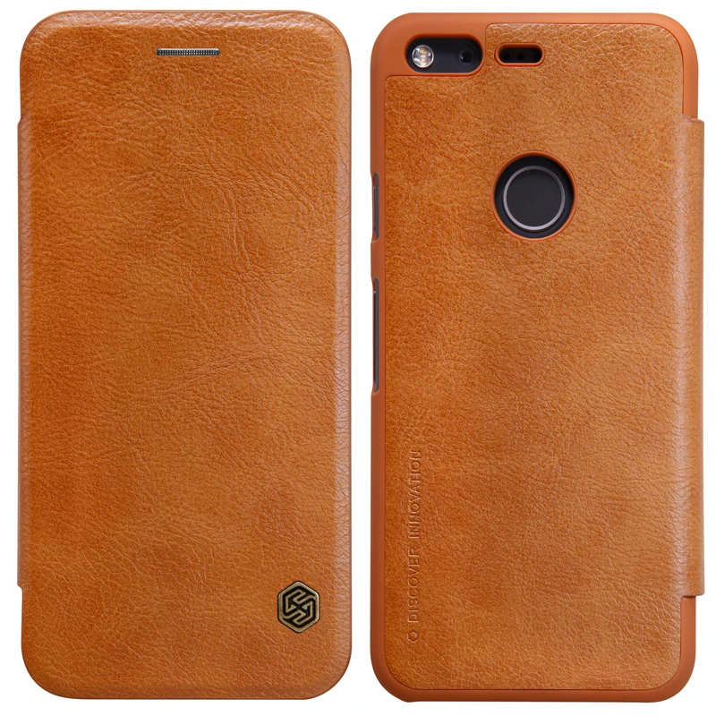

Nillkin Qin Luxury Flip Cover For Google Pixel XL Leather Case Wallet Card Slot Phone Case