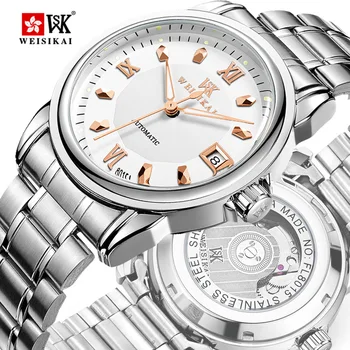 

WEISIKAI Luxury Brand Mens Automatic Mechanical Watches Business Dress Watch Male Waterproof Wristwatches Relojes Masculino