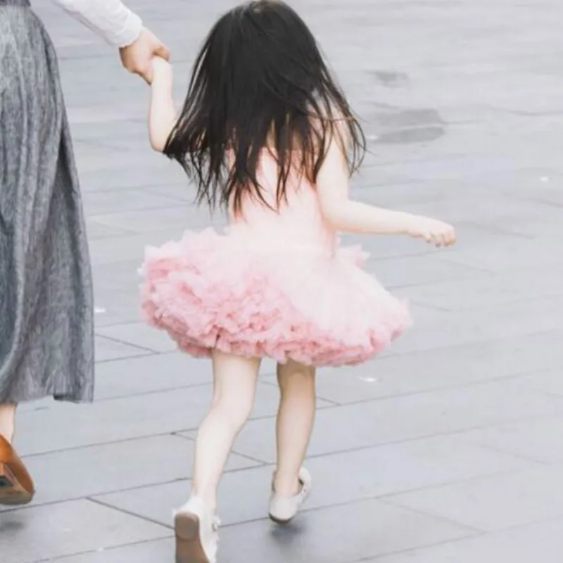 

Girls Dress 2018 Summer Children Tutu Dress Birthday Baby Cute Dress Flower Kid Princess Dress Gauze Toddler Layered Dress,#3064