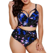 Swimwear Women Sexy Swimwear Beachwear Plus Size Cut Out Galaxy Print Swimsuit Bikini Set bathing suit women c0604 Swimwear Women Sexy Swimwear Beachwear Plus Size Cut Out Galaxy Print Swimsuit Bikini Set bathing suit women c0604