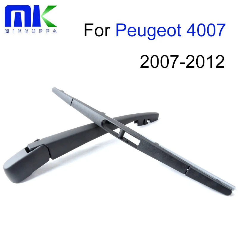 Mikkuppa спереди и сзади стеклоочистителей для peugeot 4007 2007 2008 2009 2010 2011 2012 лобовое стекло резиновые авто аксессуары