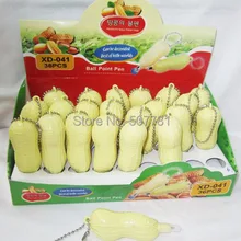 [ ] Новинка! Магнетизм! Фрукты ручки Личная ручка арахис ручка, 36 шт./партия может с логотипом клиента