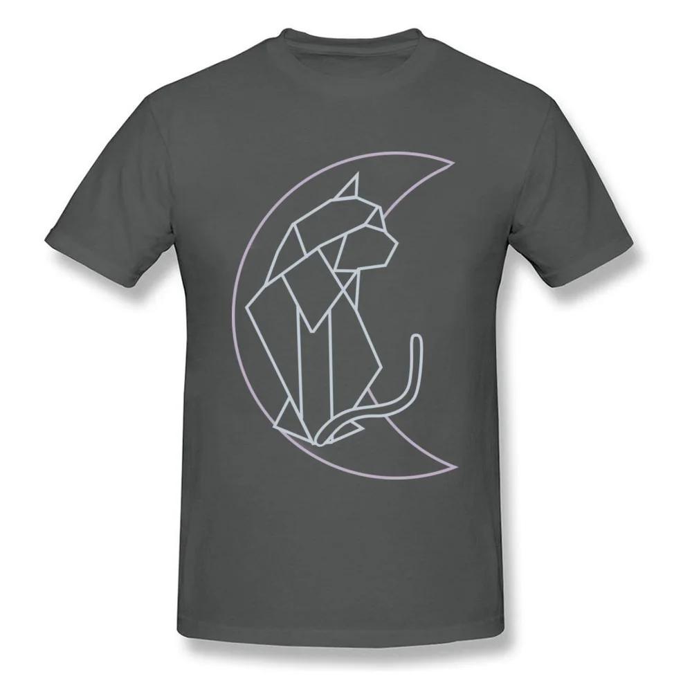 Custom Cat Constellation Tops & Tees for Men Funny Autumn Round Collar Pure Cotton Short Sleeve T Shirt Funny Sweatshirts Cat Constellation carbon