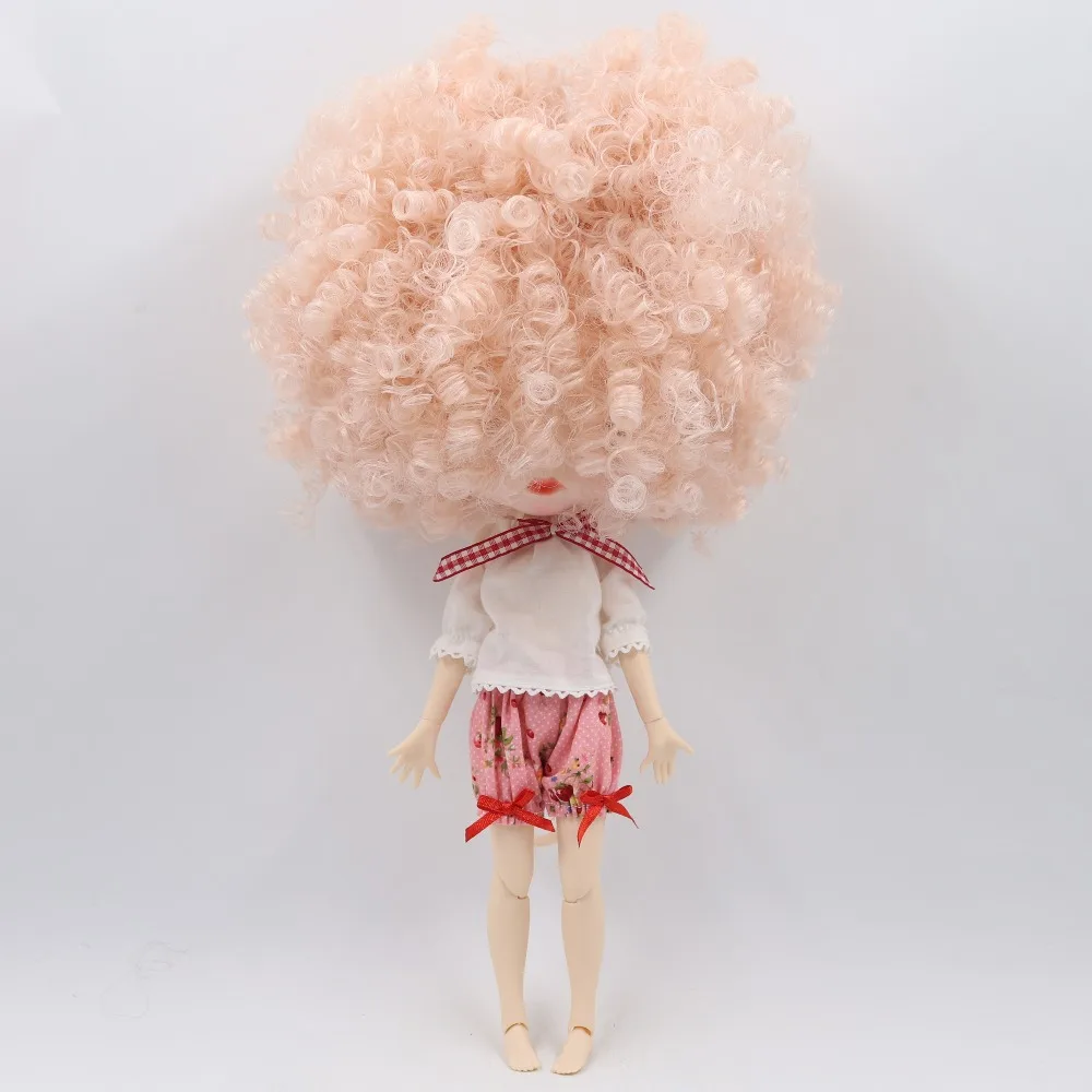 Ruby – Premium Custom Neo Blythe Doll with Pink Hair, White Skin & Matte Pouty Face 1