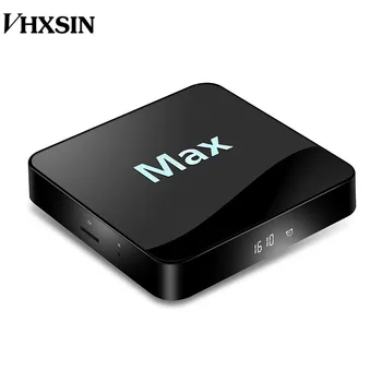 

VHXSIN 10PCS/LOT T96 Max Android 9.0 TV BOX S905X2 Quad core 2G/4G 16G/32G 64G Set Top Box HD