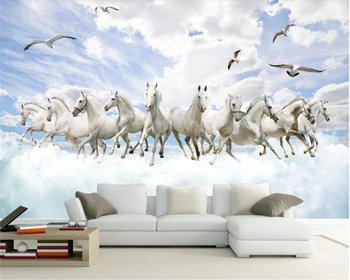 

beibehang HD Prince Charming mural wallpaper fashion landscape TV background wall decorative painting wallpaper for walls 3 d