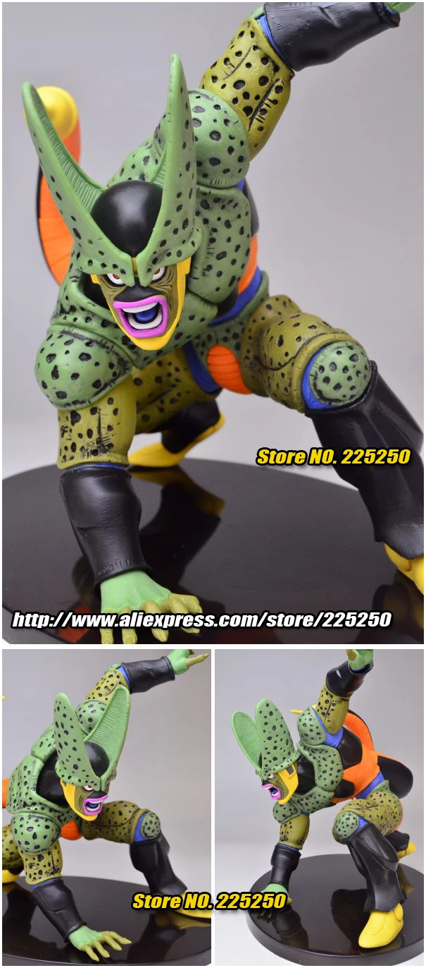 Аниме "Dragon Ball Z" оригинальные Banpresto скульптуры большой Zoukei Tenkaichi Budoukai 5 Vol.5 и 6 рисунок-super Saiyan vegeta и сотовый