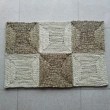 Плетеный коврик ручной работы 90x60 см