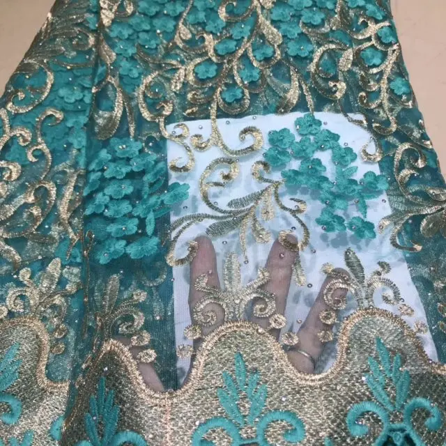 Африканская кружевная ткань с Стразы новейший дизайн высокое качество 3D Швейцарский маркизет кружевные ткани для платья французского нигерийское кружево