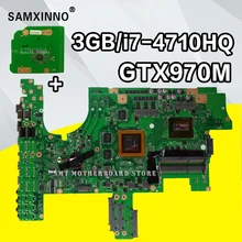 

Send board+G751JT Laptop motherboard GeForce GTX970M/3GB /i7-4710HQ for asus ROG G751J G751JY G751JM G751JS notebook mainboard