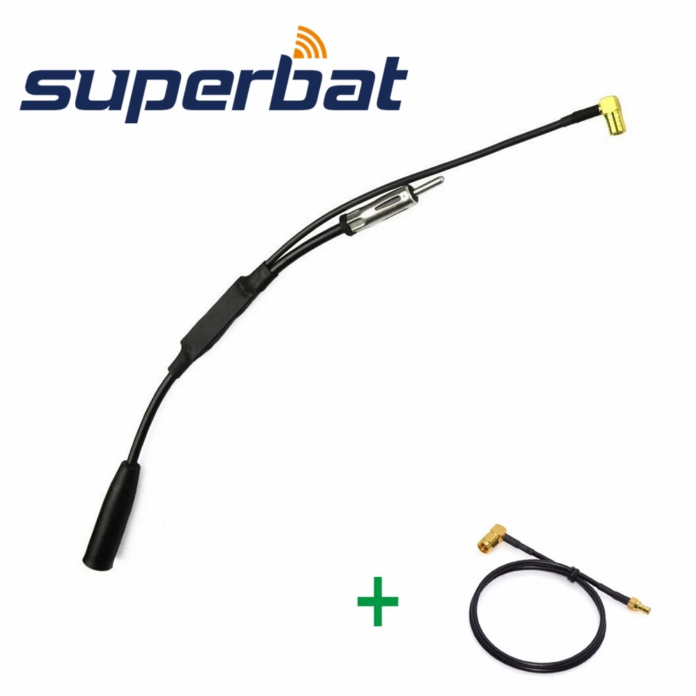 Автомобильный радиоприемник Superbat с FM/AM на DAB/FM/AM кабелем адаптера антенны SMB SMA|radio