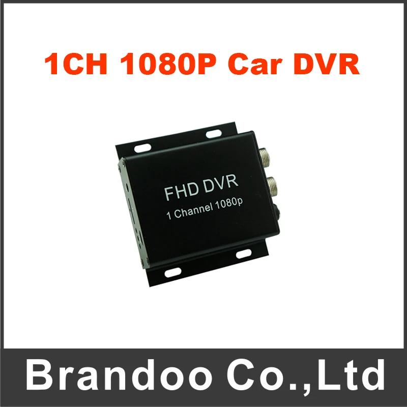 

1CH 1080P Car DVR For Mobile Security System Support 128GB TF Card