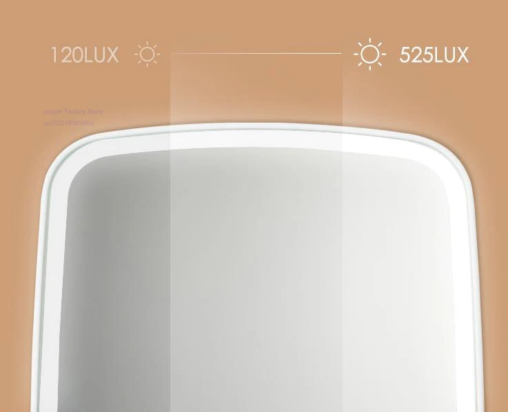 Koop Xiaomi Mijia Make Up spiegel led licht draagbare vouwen licht spiegel slaapzaal thuis desktop draagbare spiegel Smart product