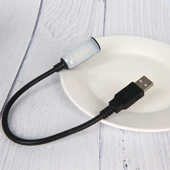 

Creative Design Adjustable USB Lamp Laptop Desk Table Light High Quality Book Reading Light 4 LED Night Light