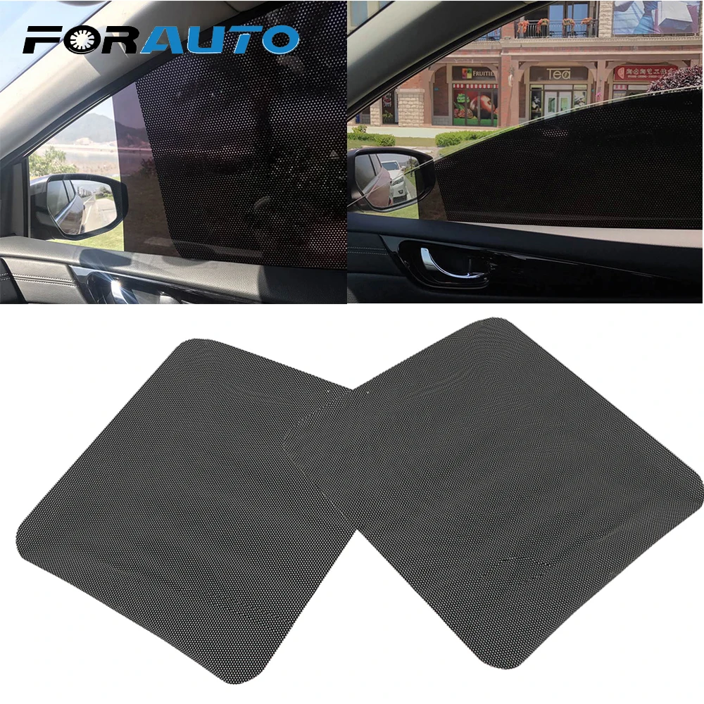 

FORAUTO 1 Piece Rear Side Window Sunshade Car Window Sun Shade Cover UV Protection Visor Shield Car Window Film Car Curtain