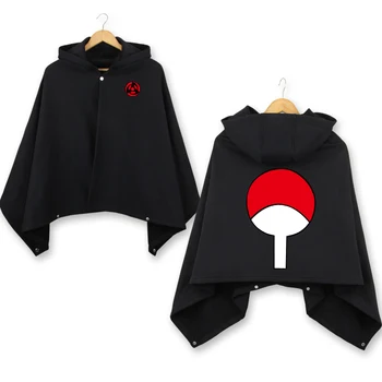 

Naruto winter thicken Cloak Kakashi Itachi Cape Coat men women warm hooded mantle anime Cosplay Costume