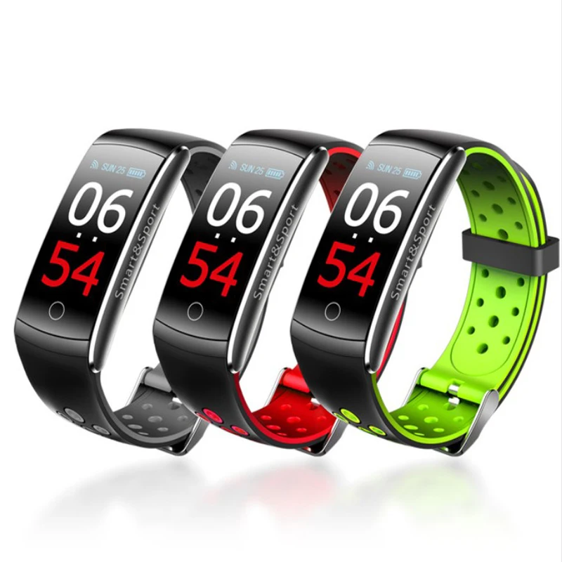 Q8S спортивные Смарт часы reloj cardio кровяное давление кислород пульсометр цветной