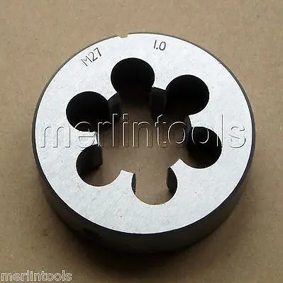 New1pc Metric Right Hand Die M27X2.0mm Dies Threading Tools 27mmX2mm pitch 
