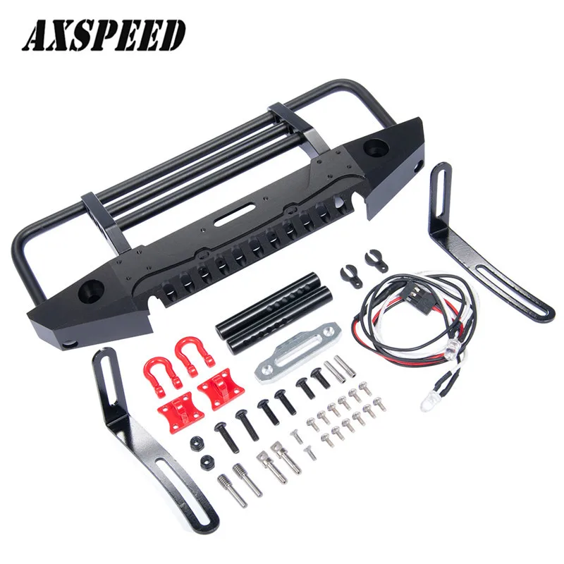 

Metal Front Bumper Crash Barrier Anti-collision Bar Damper Bracket for RC Model Cars Spare Parts