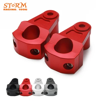 

Motorcycle Aluminum CNC Adaptor 28MM 11/8" Universal Handlebar Bar Mount Risers Clamp For KTM CRF YZF WRF KXF KLX RMZ DRZ