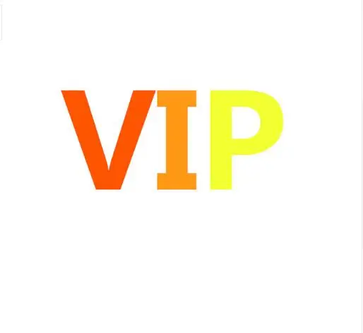 

Cosmetic VIP customer-specific