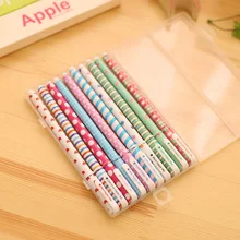 10 шт./лот 0,5 мм красочные материалы для школы принадлежности гелевые чернила для ручек маркер ручка для школы офиса поставка Escolar Papelaria ручка