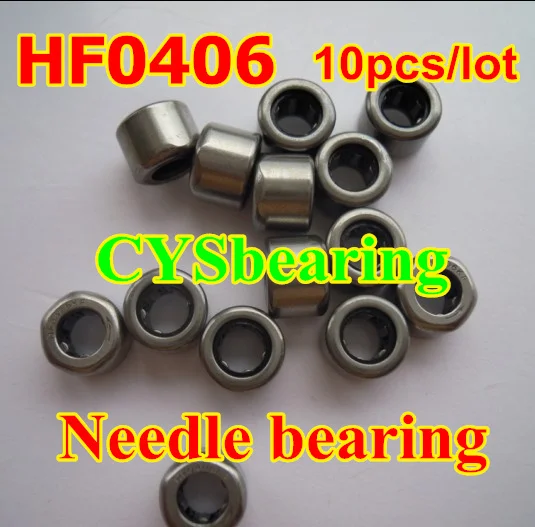 10pcs HF0406 One Way Needle Bearing 4x8x6mm