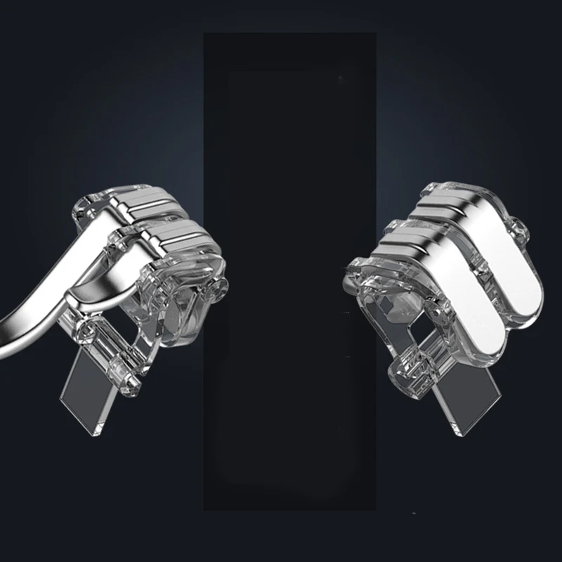 1Pair Pubg Controller Mobile Gamepad Free Fire Artifact For Pubg Trigger Six-finger linkage For Pubg Control Gaming Accessories