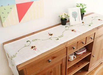 

Table Runner Dining Table Flag Placemat Embroidery fabric 260*40cm
