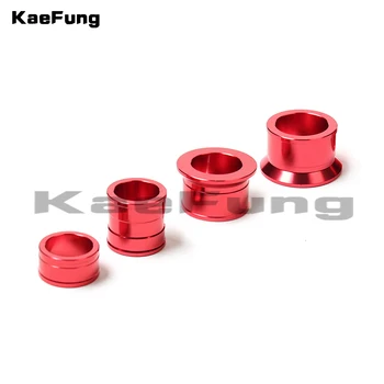 

CNC Aluminio Billet Frente com Espacadores de roda do Cubo Da Roda Traseira busher Fit CR 125 250R CRF 450R 250X 450X Motoc