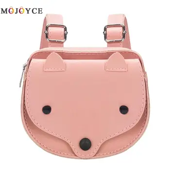 

Girls 3D Cartoon Animal Fox Mini Backpack Toddler PU Leather Bag Kids Schoolbag Cute Small Backpack 2020