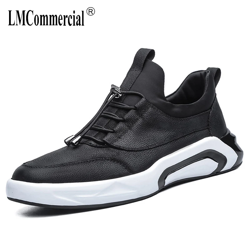 

spring autumn summer men's shoes sneakers men breathable casual shoes outdoor youth all-match cowhide Genuine Leather Leisure