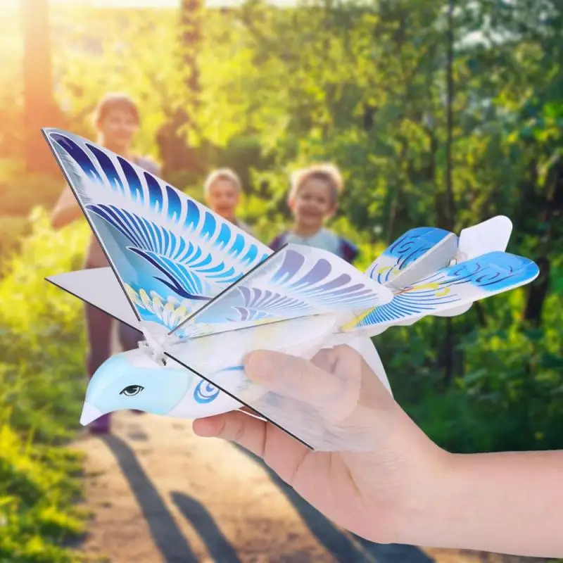 remote control flying bird with flapping wings