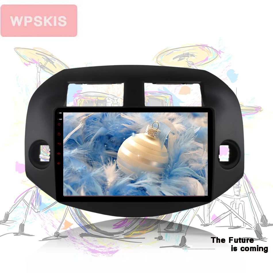 Автомагнитола 2DIN с восьмиядерным процессором ОЗУ 4 Гб Android 10 0 GPS навигацией DVD