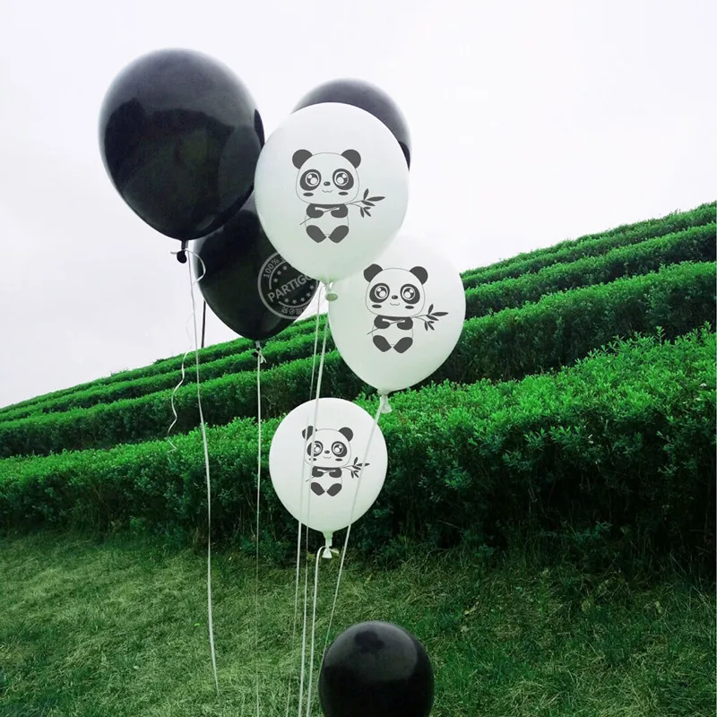 Мультфильм панда фольгированные шары мультфильм животное шар воздушный шар с пандой День Рождения украшения Globos Малыш игрушка гелий babyshow поставки